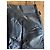 Moschino Jeans gerade schwarze PVC Hose distressed - Ansicht 4