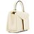 Borsa Tote Valentino Garavani Rockstud Mini in pelle crema - vista 3