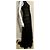 Vera Wang Schwarzes Spitzenkleid mit Schleppe - Ansicht 5