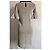 Beige Leinenstrickkleid By Malene Birger Größe 36-38 - Ansicht 16