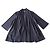 dunkelbraune, verbrannte Erdkimono-Jacke Irié Größe S/M