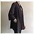 dunkelbraune, verbrannte Erdkimono-Jacke Irié Größe S/M - Ansicht 11