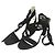 Autre Marque Sandali con tacco chunky in suede con lacci FOXEY Nero
