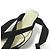 Autre Marque Sandali con tacco chunky in suede con lacci FOXEY Nero - vista 11