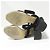Autre Marque Sandali con tacco chunky in suede con lacci FOXEY Nero - vista 8