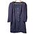 Autre Marque Jacquard-Kleid Tara Jarmon Blau