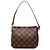 Trousse Pochette Damier Ebene Marrone Louis Vuitton