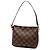 Trousse Pochette Damier Ebene Marrone Louis Vuitton - vista 2