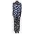 Autre Marque Navy and white silk pyjama set - size XS - view 2