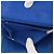Timeless Chanel Matelassé Dreifach-Brieftasche Blau - Ansicht 7