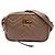 Gucci Mini GG Marmont in pelle matelassé marrone con tracolla Carne