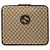 Custodia per laptop Gucci GG Supreme marrone Beige