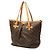 Louis Vuitton Monogram Palermo GM Tote Bag Braun - Ansicht 2