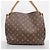 Borsa a Spalla Graceful PM Monogramma Louis Vuitton Marrone Rosa - vista 11