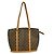 Borsa Babylone in Tela Monogram Louis Vuitton Marrone