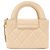 Chanel AP3435 Clutch a Catena - Borsa a Spalla in Pelle di Vitello Beige - vista 2