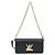 Borsa a vita Louis Vuitton Epi Pochette Twist Nero