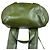 Sac à dos en cuir Double G de Gucci Vert - vue 9