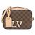 Borsa a Spalla Santa Monica Damier Louis Vuitton Marrone