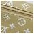Borsa a Spalla Louis Vuitton Monogram Giant Bumbag M44611 Verde Cachi - vista 4