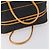 Saint Laurent Vintage Boston en cuir PVC Noir - vue 7