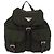 Prada Double Front Pocket Backpack Tessuto Medium Khaki