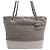 BORSA A MANO CHANEL GABRIELLE IN PELLE IRIDESCENTE QUILTED TAUPE