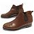 STIVALI CHELSEA VINTAGE JM WESTON 700 7D 41 IN PELLE MARRONE