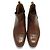 STIVALI CHELSEA VINTAGE JM WESTON 700 7D 41 IN PELLE MARRONE - vista 8