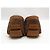 NUOVI MOCASSINI LOUIS VUITTON 35.5 IN CAMOSCIO MARRONE - vista 5