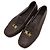 NUOVI MOCASSINI LOUIS VUITTON 36.5 IN PELLE GRAINED Marrone