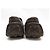 NUOVI MOCASSINI LOUIS VUITTON 36.5 IN PELLE GRAINED Marrone - vista 5