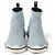 Sneakers Sock Glam Run RED VALENTINO Blu Blu chiaro - vista 2