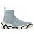 Sneakers Sock Glam Run RED VALENTINO Blu Blu chiaro - vista 4