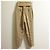 Autre Marque Hochtaillierte, taillierte Hose mit Gürtel ebure Beige - Ansicht 2