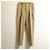 Autre Marque Hochtaillierte, taillierte Hose mit Gürtel ebure Beige - Ansicht 3