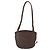 Borsa a Spalla Loewe Anagram in Pelle Marrone - vista 2