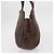 Borsa a Spalla Loewe Anagram in Pelle Marrone - vista 4