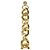 Collana in catena spessa dorata con firma MK di Michael Kors D'oro - vista 12