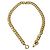 Collana in catena spessa dorata con firma MK di Michael Kors D'oro - vista 13