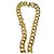 Collana in catena spessa dorata con firma MK di Michael Kors D'oro - vista 4