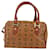 MCM Visetos logogramme Leather Marrone  - vista 2