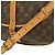 Bolsa Saumur Louis Vuitton em lona Monogram 35 Marrom - vista 6