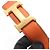 Hermès Constance H Gürtel Schwarz Orange - Ansicht 9
