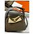 Hermès Mini Lindy II Pelle Taupe Oro Beige - vista 2