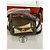 Hermès Mini Lindy II Pelle Taupe Oro Beige - vista 4