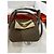 Hermès Mini Lindy II Pelle Taupe Oro Beige - vista 6