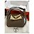 Hermès Mini Lindy II Pelle Taupe Oro Beige - vista 7