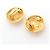 Orecchini a clip placcati in oro Chanel Coco Mark D'oro - vista 2