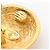 Orecchini a clip placcati in oro Chanel Coco Mark D'oro - vista 6